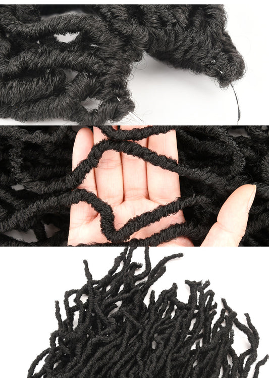 Dirty Braid Irregular Crochet Hair – Stylish & Natural Look