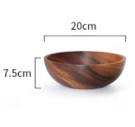 Buy Handmade Wooden Bowl Set | Japanese Style Heat-Resistant Kitchen