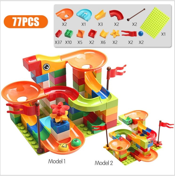 Track Building Blocks for Kids Learning & Fun Play