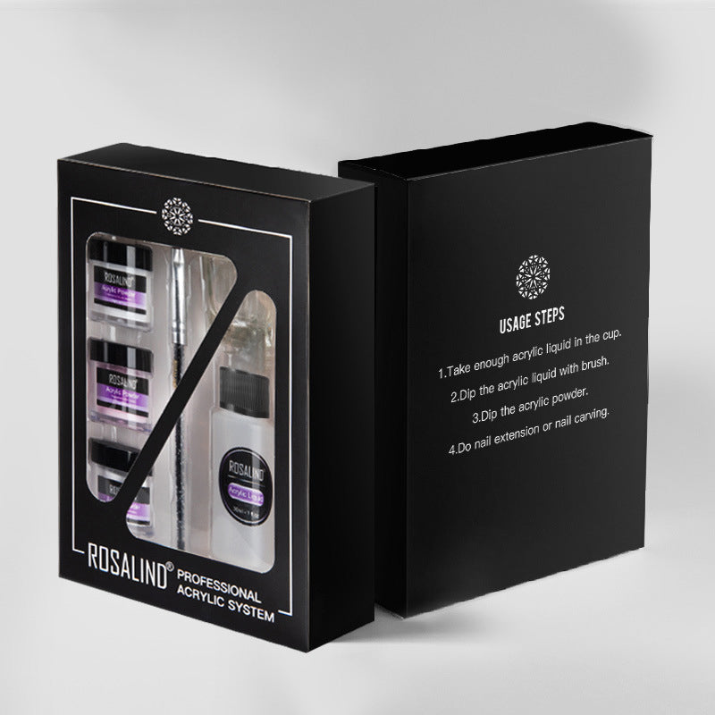 Buy Nail Powder Acrylic Kit – Professional Nail Art Tool Set