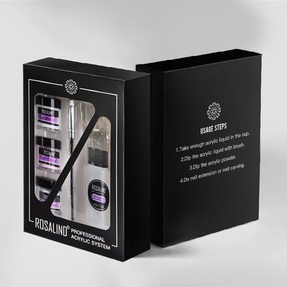 Buy Nail Powder Acrylic Kit – Professional Nail Art Tool Set