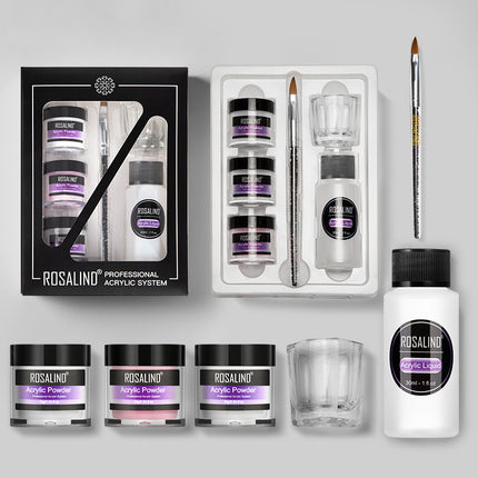 Buy Nail Powder Acrylic Kit – Professional Nail Art Tool Set