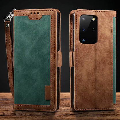 Buy Mobile Phone Cover Retro Splicing Design for Smartphones
