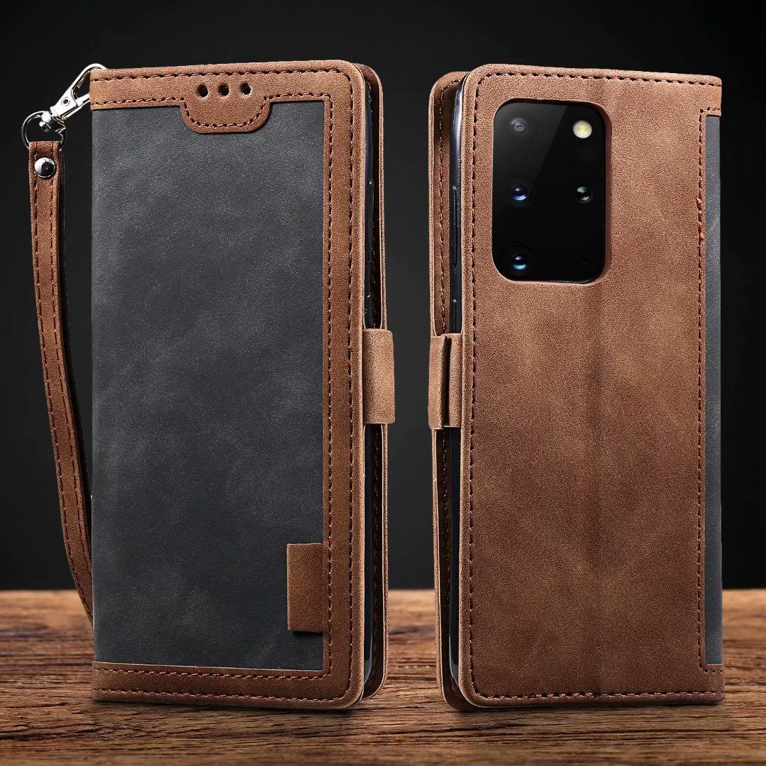 Buy Mobile Phone Cover Retro Splicing Design for Smartphones