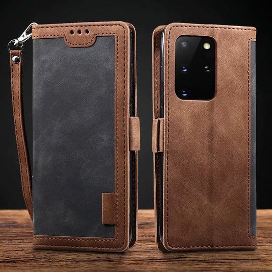 Buy Mobile Phone Cover Retro Splicing Design for Smartphones