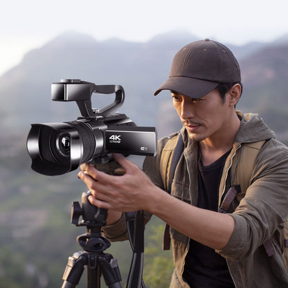 Handheld 4K HD Digital Video Camera – Conference & DV Recorder