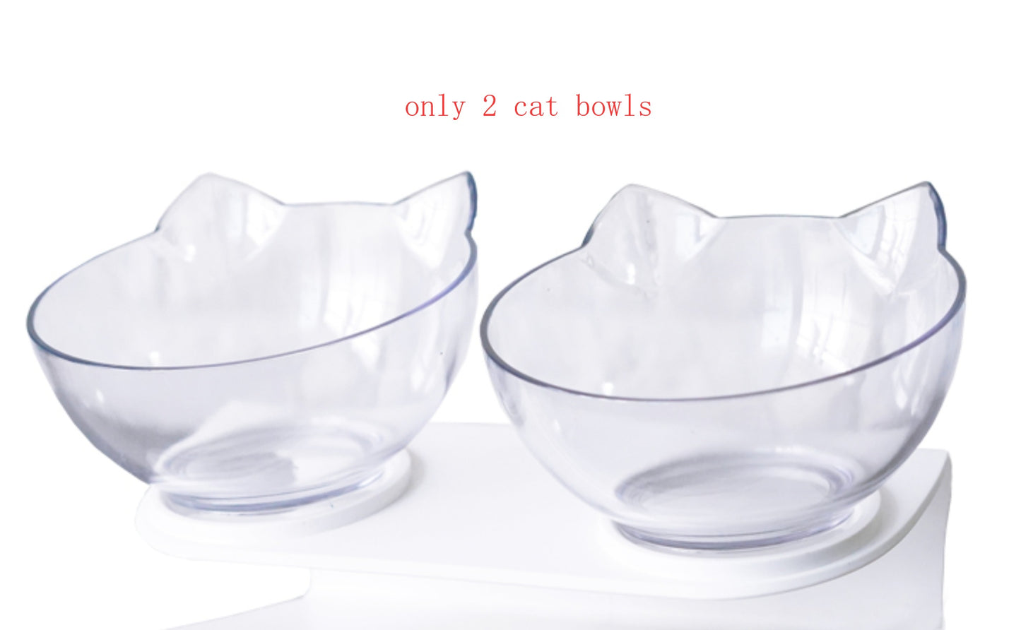Buy Inclined Cat Bowl with Oblique Mouth – Stylish Pet Feeder