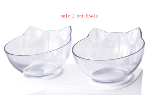 Buy Inclined Cat Bowl with Oblique Mouth – Stylish Pet Feeder