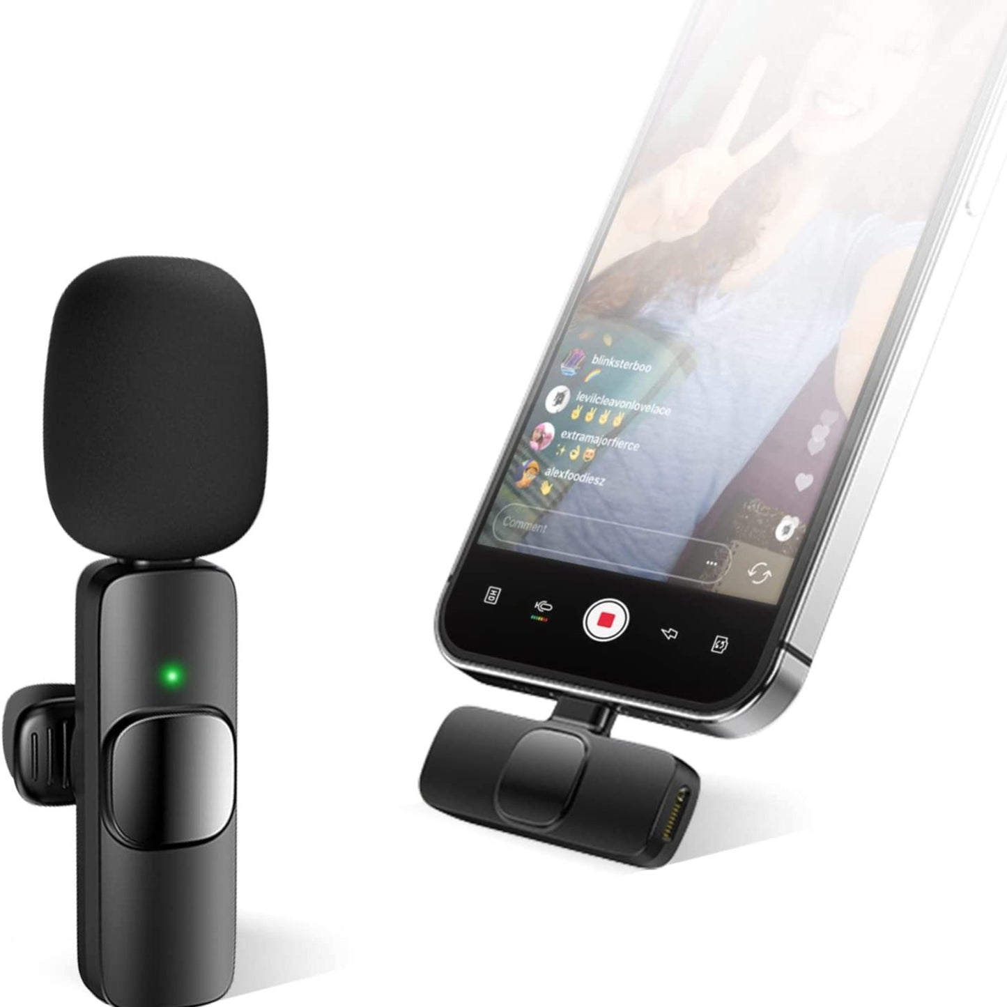 Omnidirectional Wireless Mic for Interviews and Podcasts