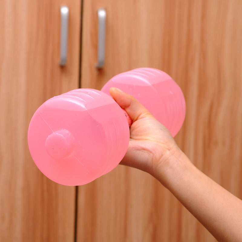 Buy Water Dumbbell Weights – Body Building Slimming Fitness Tool