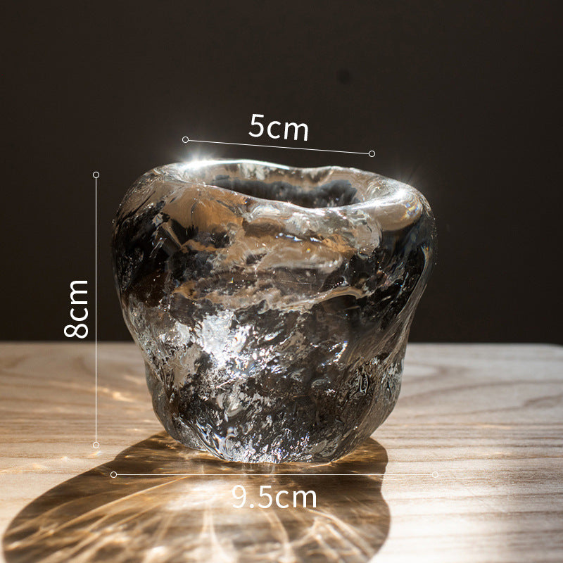 Buy Glass Ice Cave Candle Holder for Branch & Cup Candles