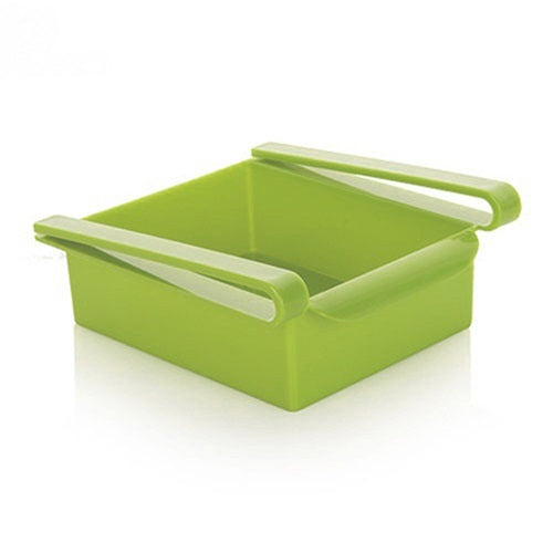 Hanging Plastic Refrigerator Storage Rack Kitchen Organizer