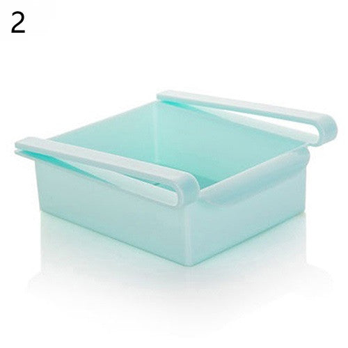 Hanging Plastic Refrigerator Storage Rack Kitchen Organizer