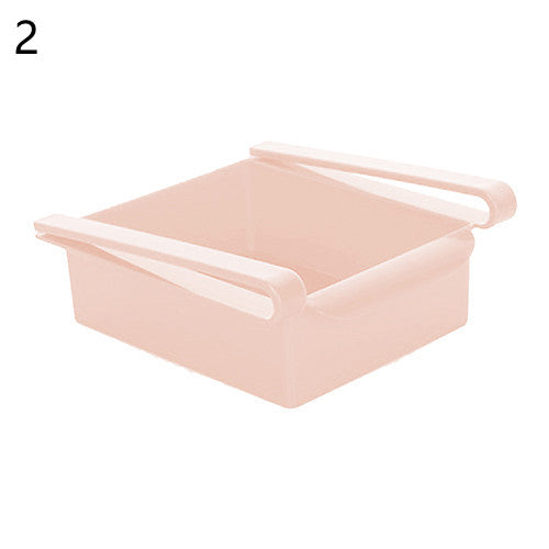 Hanging Plastic Refrigerator Storage Rack Kitchen Organizer