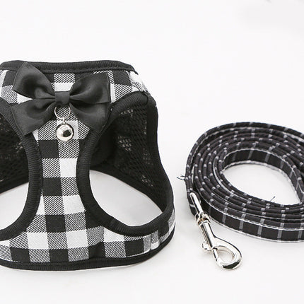 Cat Traction Rope Set Chest Harness Collar Dog Leash Combo