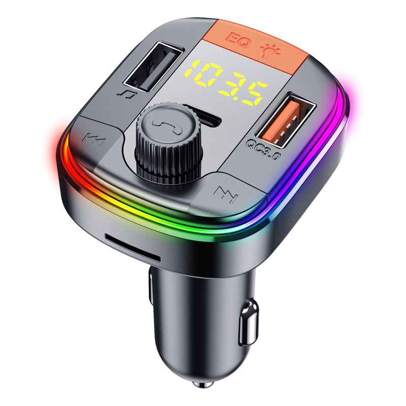 Car MP3 Bluetooth Player and Fast Charging PD QC3.0 Adapter