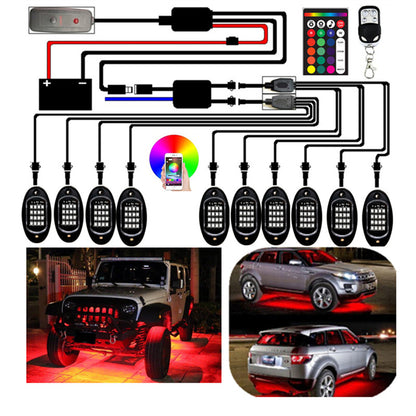 Wireless APP Control Decorative Lights for Cars and Bikes
