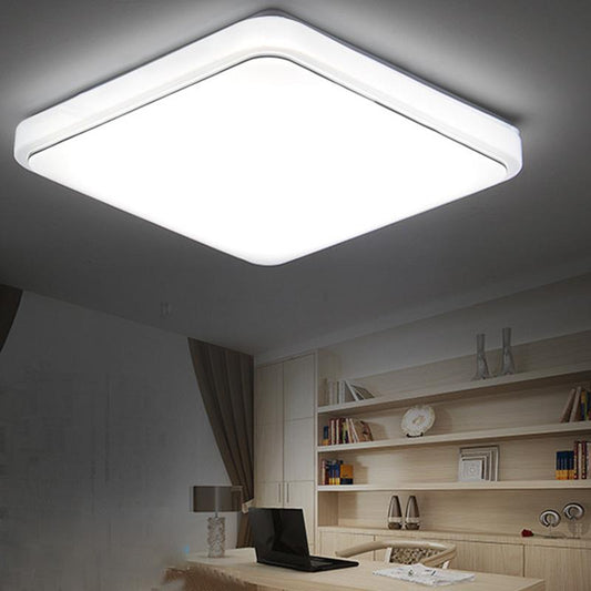 Simple Square Lighting Ceiling Lamp for Living Room & Bedroom