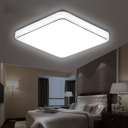 Simple Square Lighting Ceiling Lamp for Living Room & Bedroom