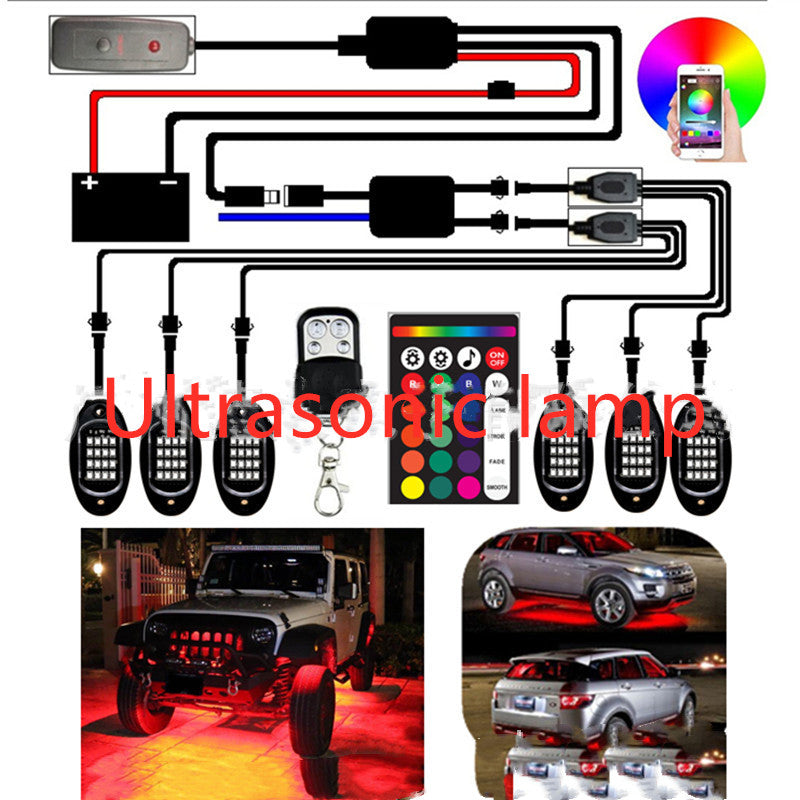 Wireless APP Control Decorative Lights for Cars and Bikes