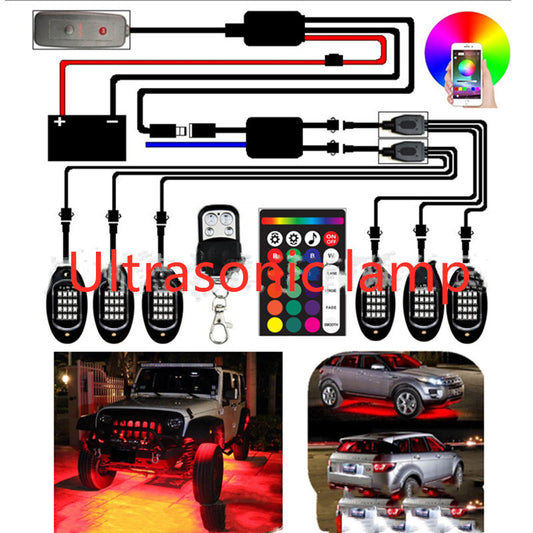 Wireless APP Control Decorative Lights for Cars and Bikes