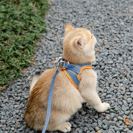 Cat Traction Rope Harness Vest-Style Anti-Stroke Resistance