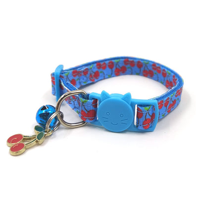 Buy Pet Print Bell Cat Collar – Stylish & Safe Cat Strap Accessory