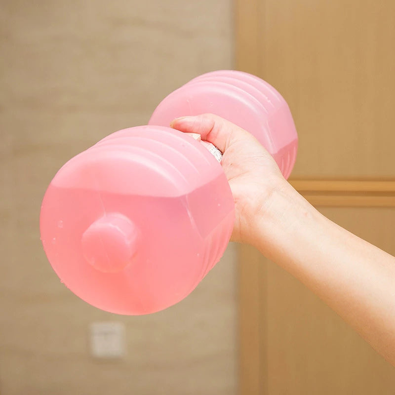 Buy Water Dumbbell Weights – Body Building Slimming Fitness Tool