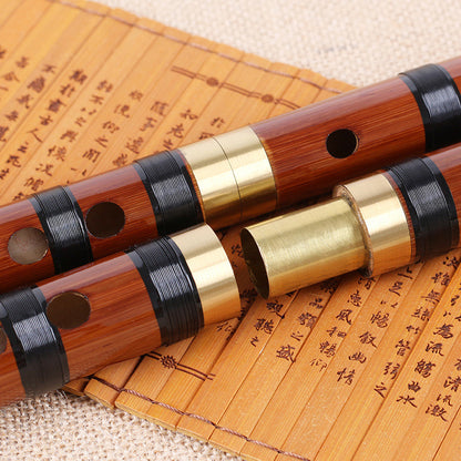 High-Quality Bamboo Flute Dizi Woodwind with C D E F G Keys
