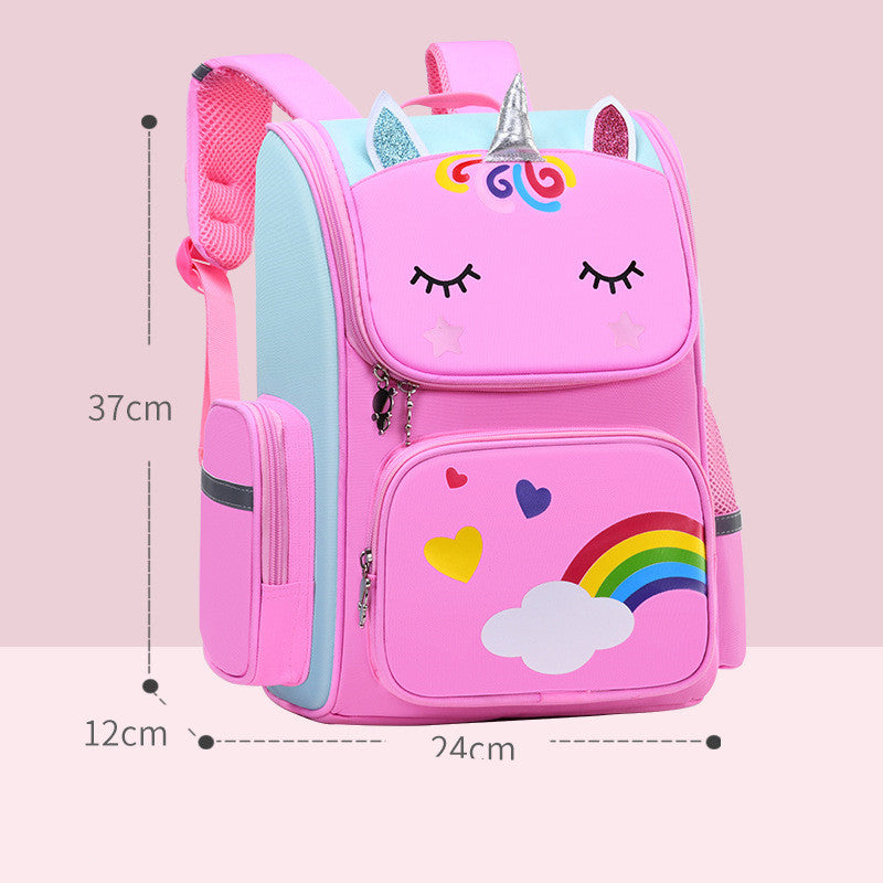 Children’s School Bags Grades 1 to 6 Printed School Backpacks