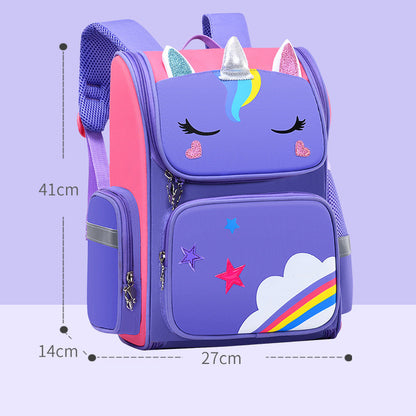 Children’s School Bags Grades 1 to 6 Printed School Backpacks