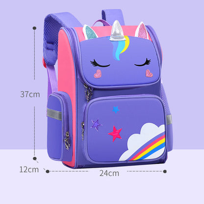 Children’s School Bags Grades 1 to 6 Printed School Backpacks