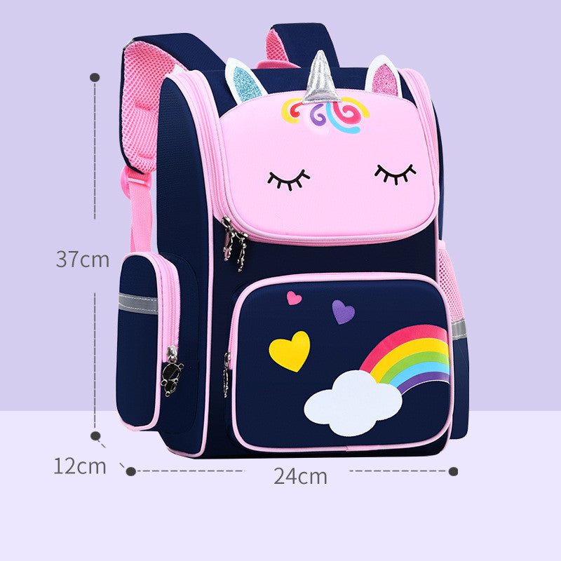 Children’s School Bags Grades 1 to 6 Printed School Backpacks