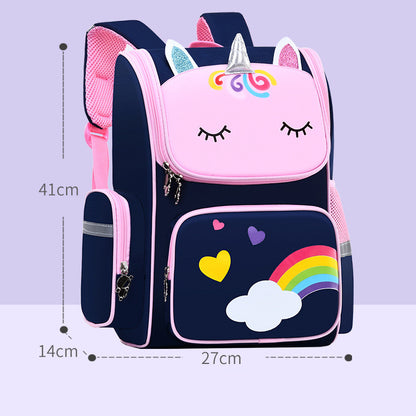 Children’s School Bags Grades 1 to 6 Printed School Backpacks