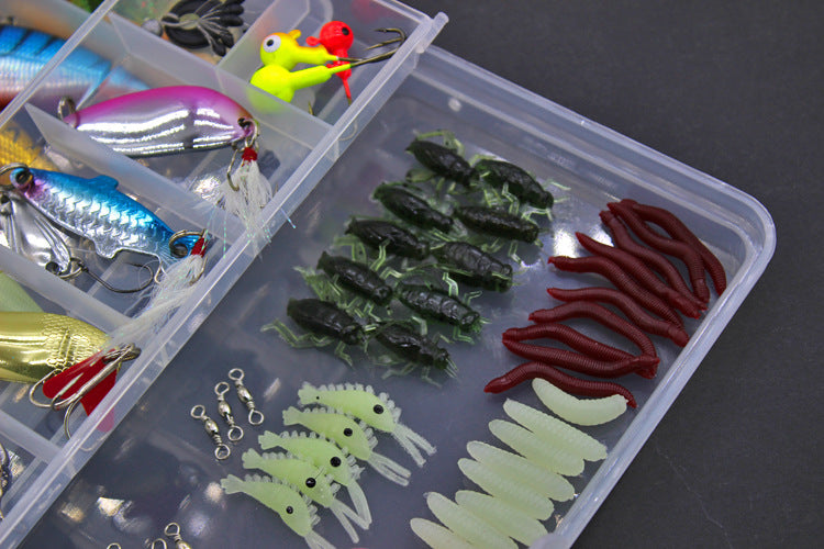Buy Sequined Soft Bait Fishing Gear Set for Effective Catching