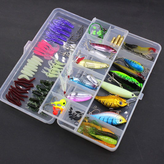 Buy Sequined Soft Bait Fishing Gear Set for Effective Catching