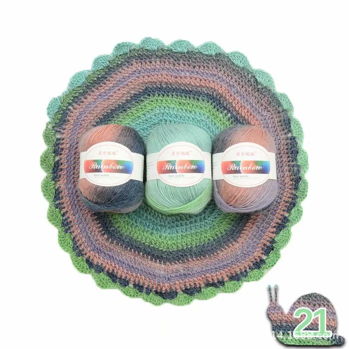 Buy Rainbow Ball of Yarn for DIY Sewing & Craft Making