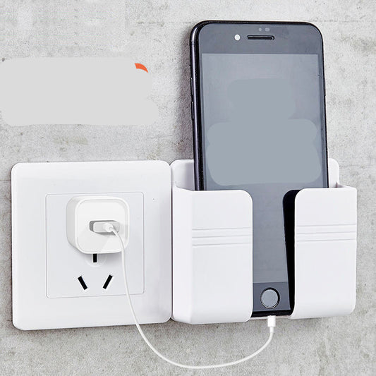 Mobile Phone Charging Storage Rack Punch-Free Sticky Box