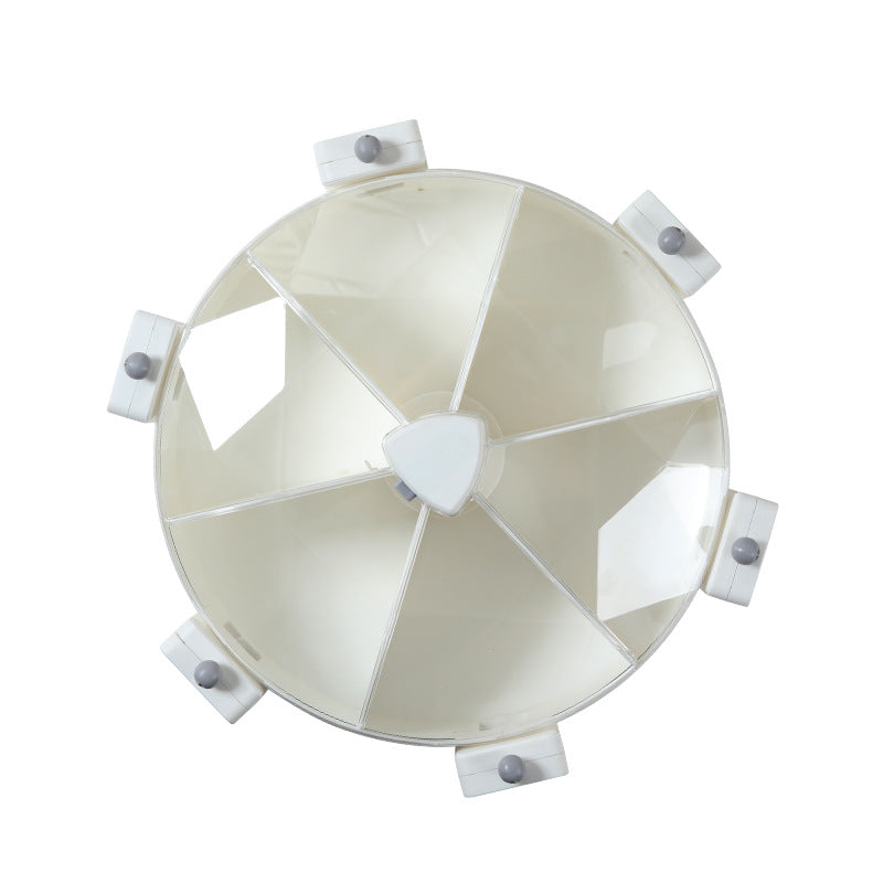 Wall-Mounted Grain Dispenser Rotating Dry Food Cereal Gadget