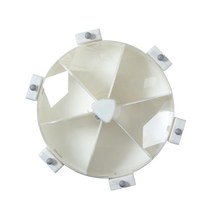 Wall-Mounted Grain Dispenser Rotating Dry Food Cereal Gadget