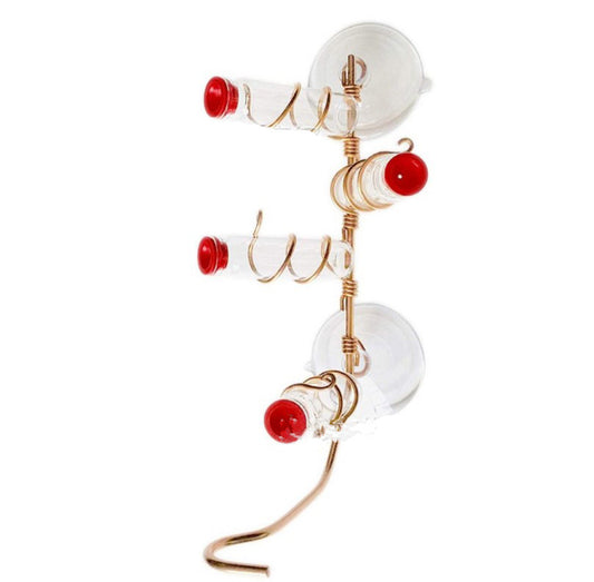Buy Hummingbird Feeder Suction Cup Easy Clean Garden Bird Decor