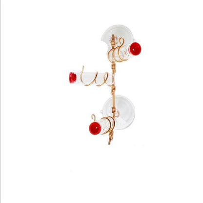 Buy Hummingbird Feeder Suction Cup Easy Clean Garden Bird Decor