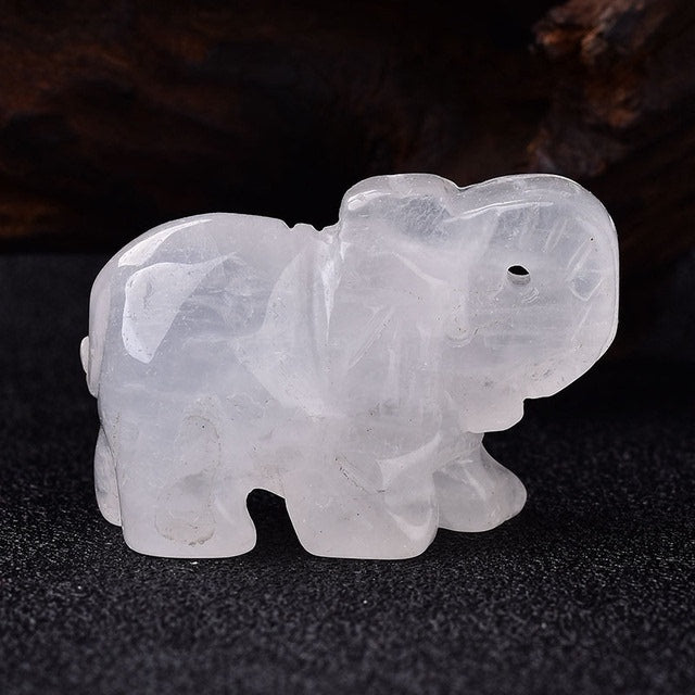 Natural Crystal - Figurine Rose Quartz, Amethyst Obsidian
