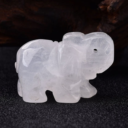 Natural Crystal - Figurine Rose Quartz, Amethyst Obsidian