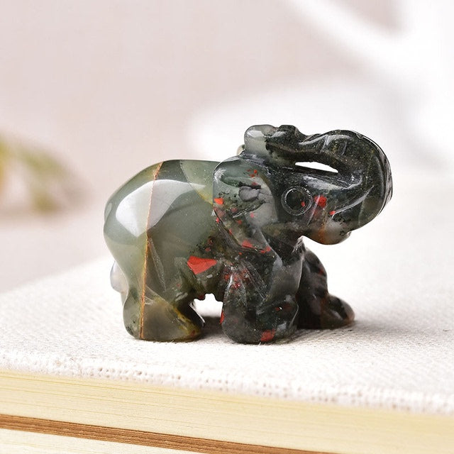Natural Crystal - Figurine Rose Quartz, Amethyst Obsidian