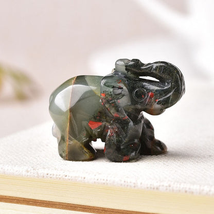 Natural Crystal - Figurine Rose Quartz, Amethyst Obsidian
