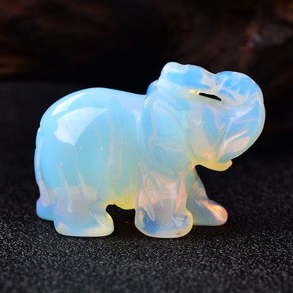 Natural Crystal - Figurine Rose Quartz, Amethyst Obsidian