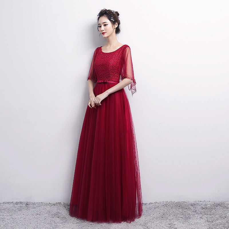 Banquet Evening Dress Female Spring Chorus Performance Gown