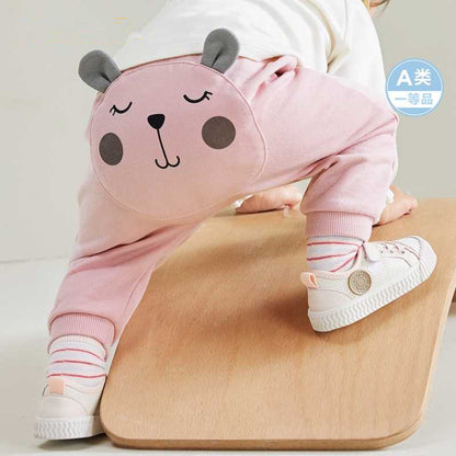 Baby Pants Children'S Clothing Spring And Autumn Pure Cotton