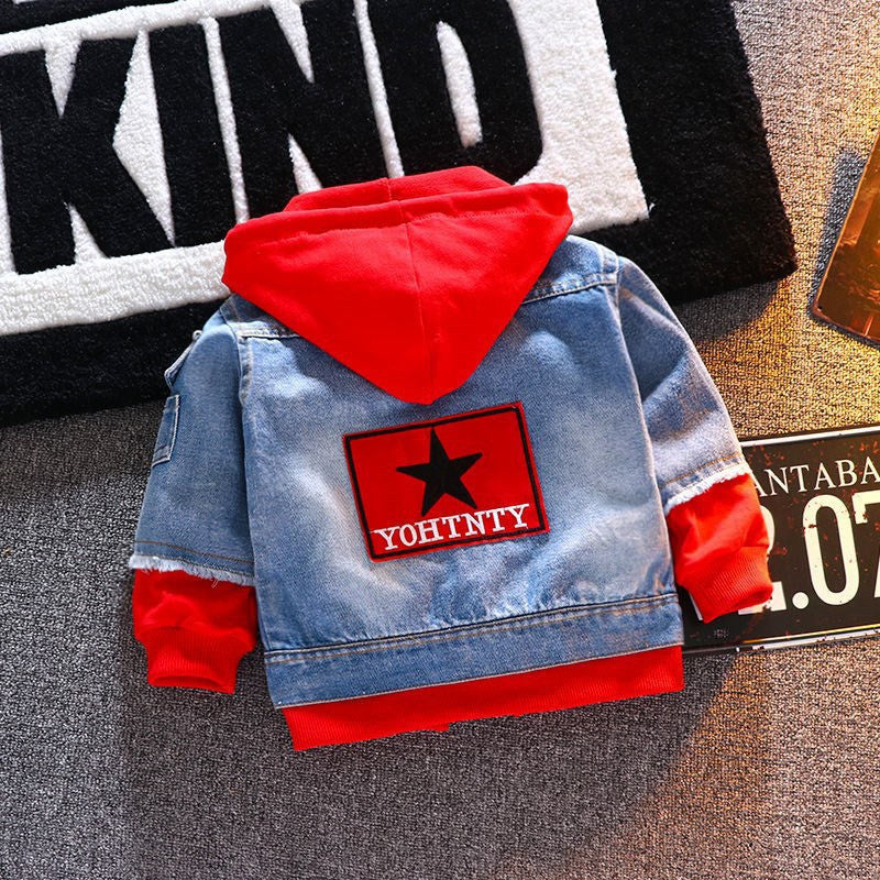 Boys Denim Jacket – Stylish Spring & Autumn Jacket for Kids